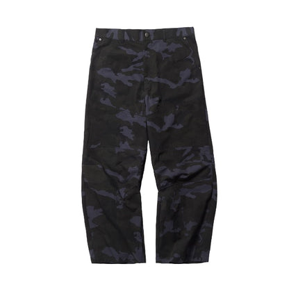 WIDE MILITARY PANTS / (BK)MILITARY CAMO