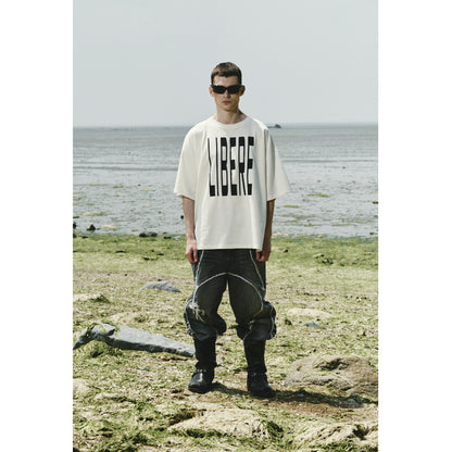 LIBERE LOGO T-SHIRTS / WHITE