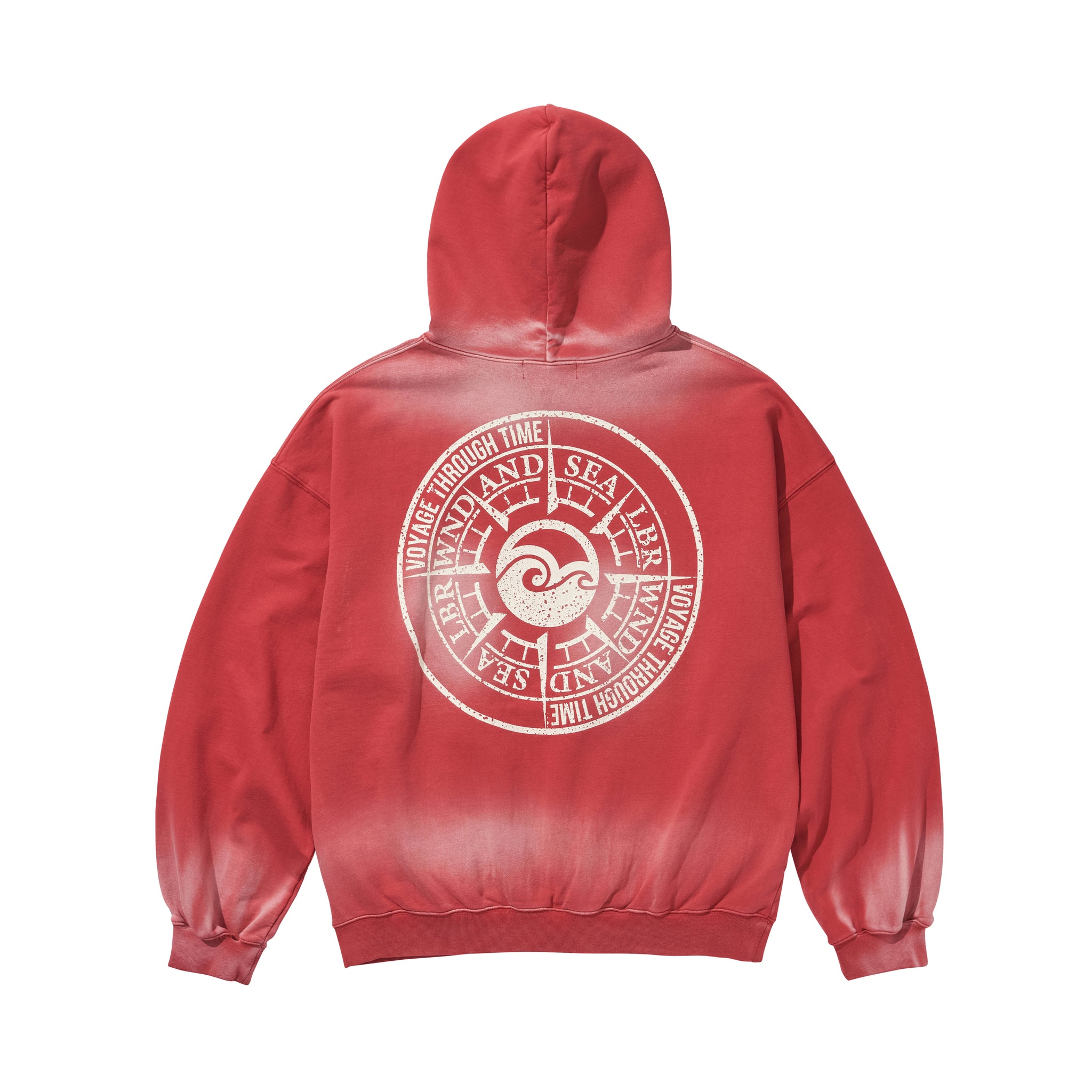 WDS X LIBERE PULLOVER HOODIE / RED