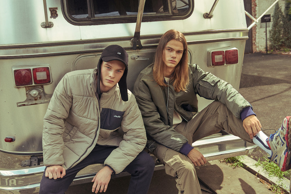 CROP PARKA/GRAY