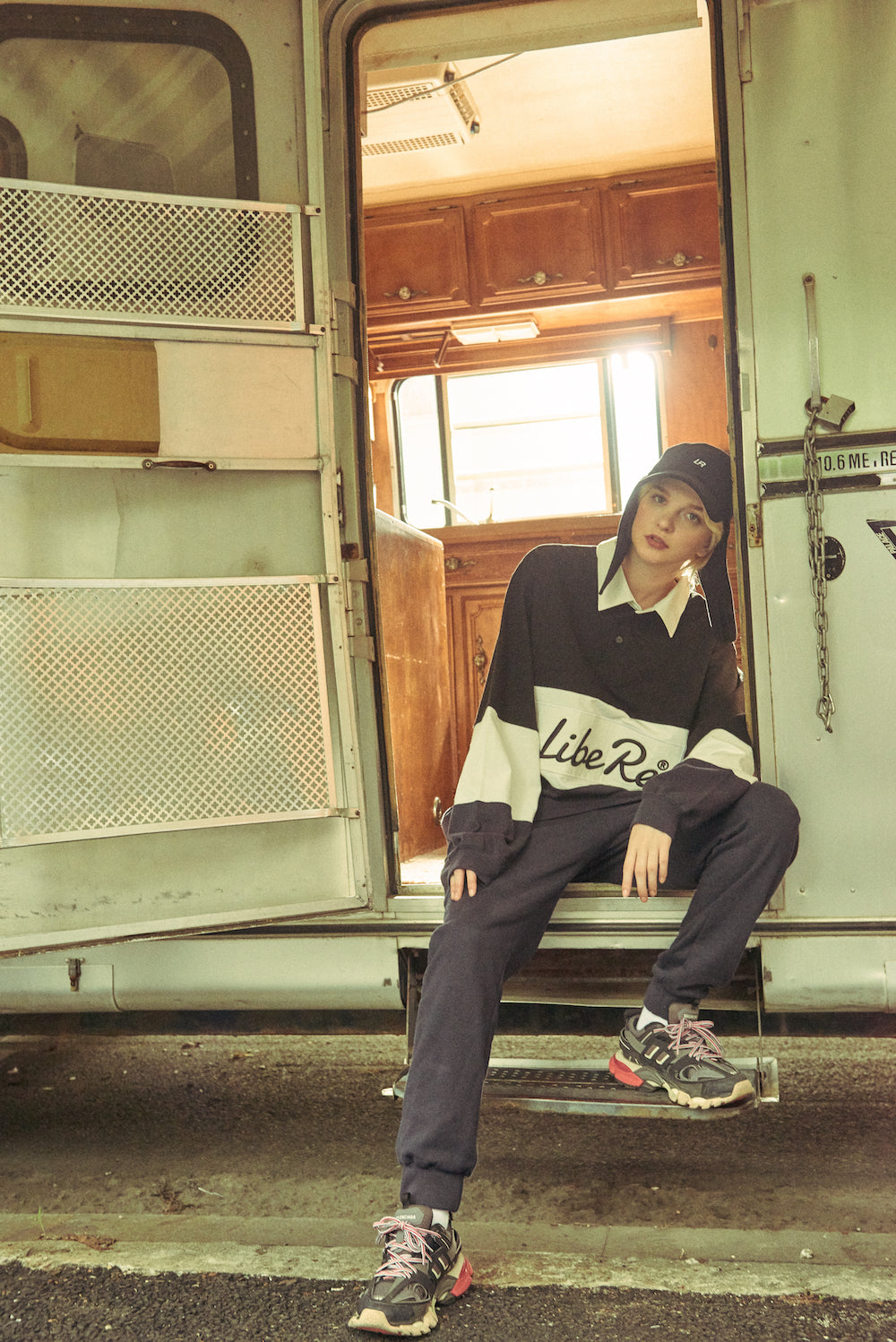 BASIC SWEAT PANTS/NAVY