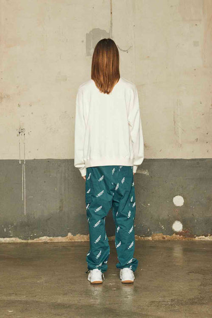 UTILITY CARGO PANTS/BLUE GREEN