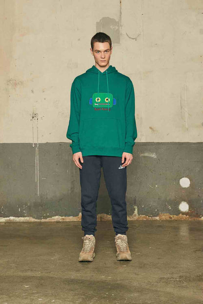 ICON HOODIE/BLUE GREEN