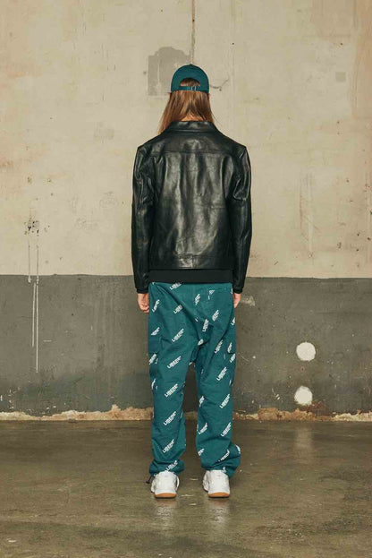 STANDARD LEATHER SINGLE RIDER JACKET/BLACK