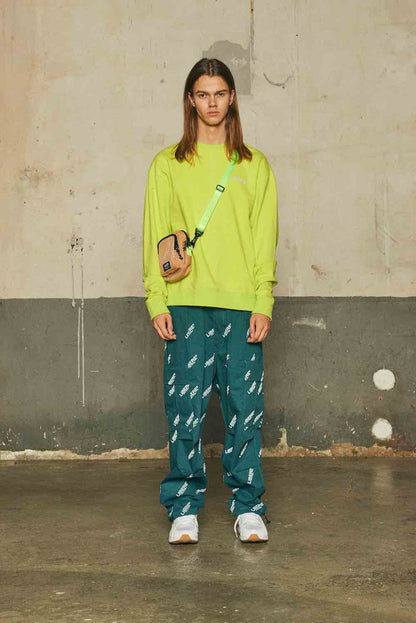 RF LOGO SWEAT/NEON GREEN