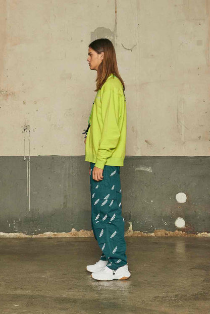 RF LOGO SWEAT/NEON GREEN