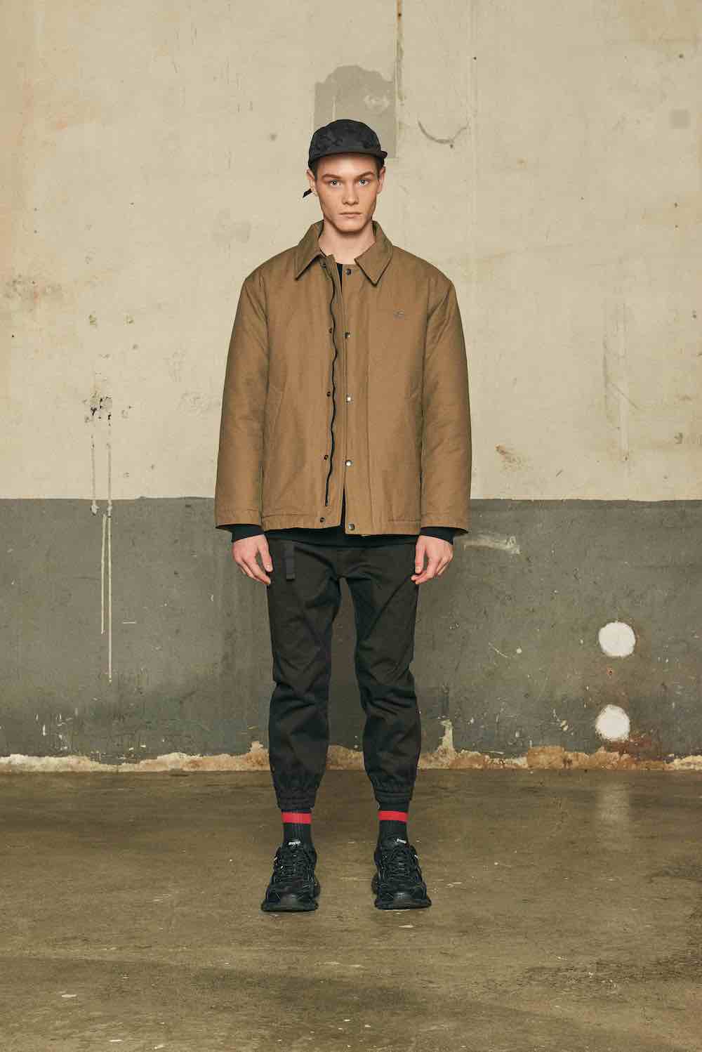 WORK JACKET/BROWN