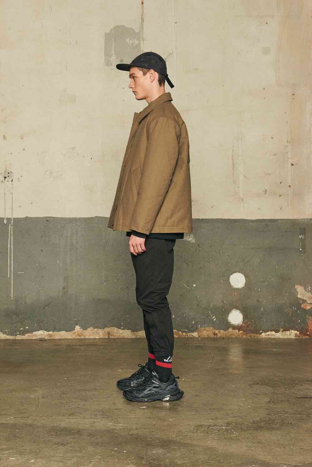 WORK JACKET/BROWN