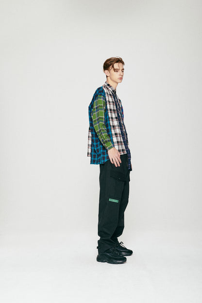 WIDE WORK PANTS / BLACK