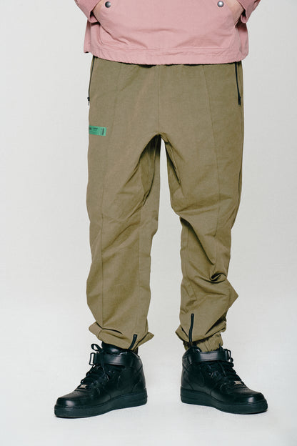 MIL ZIPPER JOGGER PANTS / OLIVE