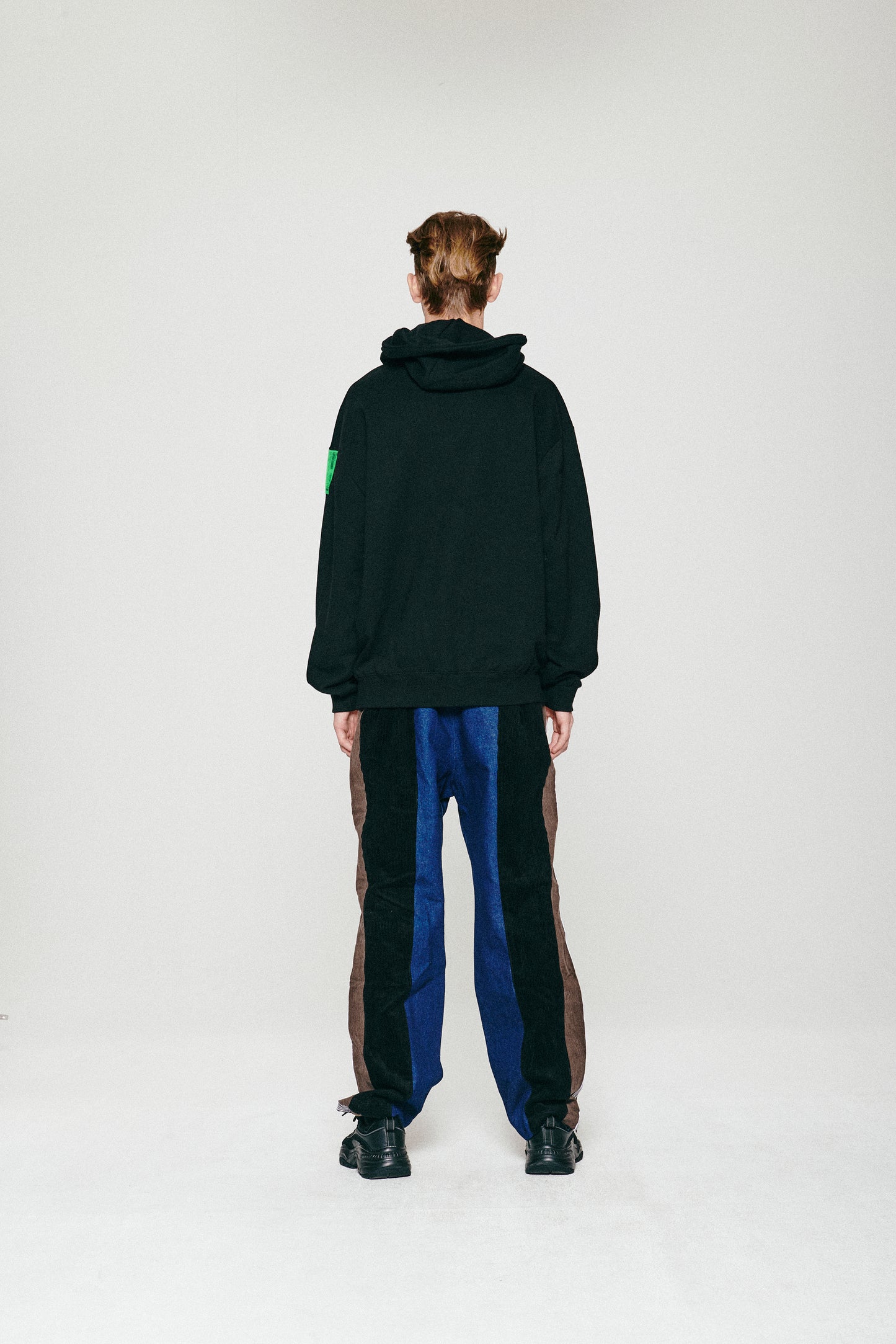 CZ WIDE ZIP PANTS / NAVY