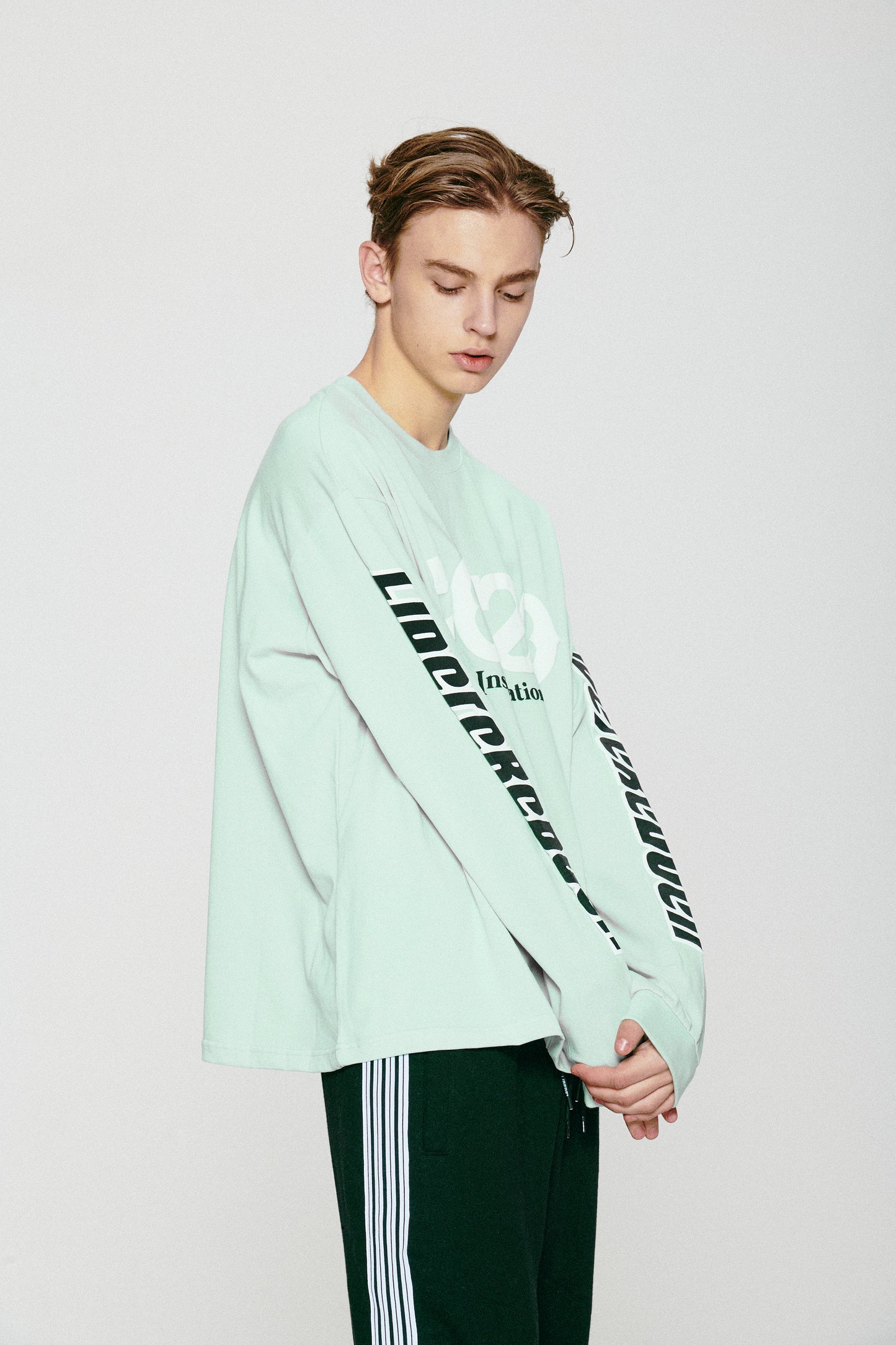 SLOGAN LONGSLEEVE / MINT