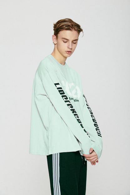 SLOGAN LONGSLEEVE / MINT