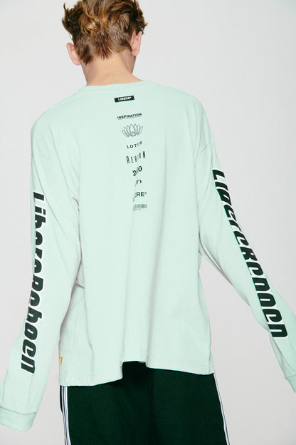 SLOGAN LONGSLEEVE / MINT