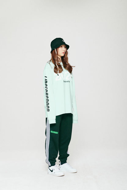 SLOGAN LONGSLEEVE / MINT