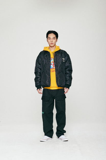 WIDE WORK PANTS / BLACK