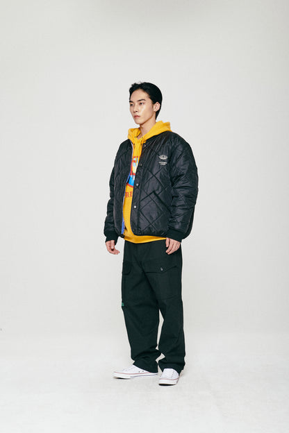 WIDE WORK PANTS / BLACK