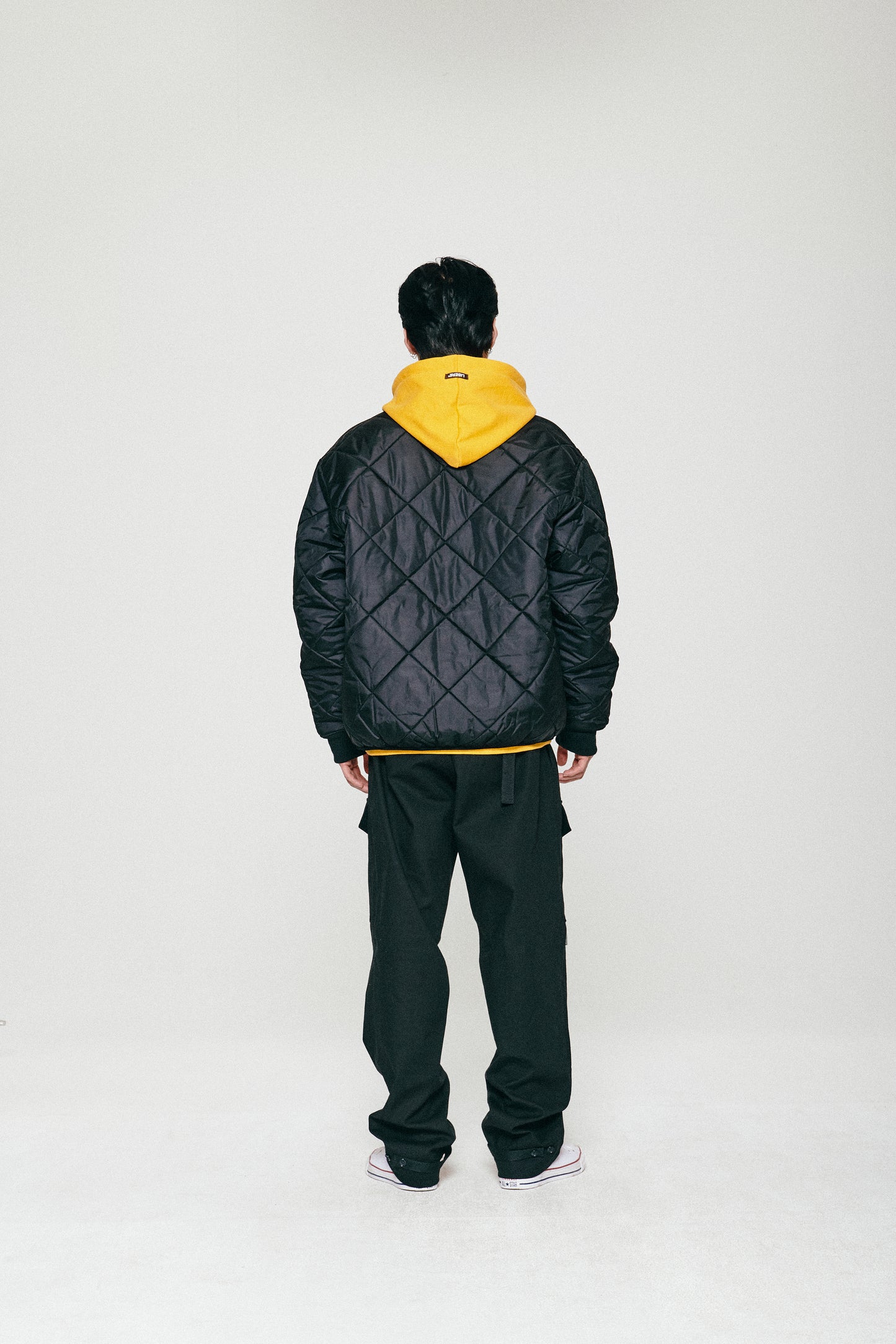 WIDE WORK PANTS / BLACK