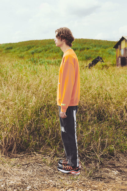 LOTUS SWEATSHIRTS / ORANGE
