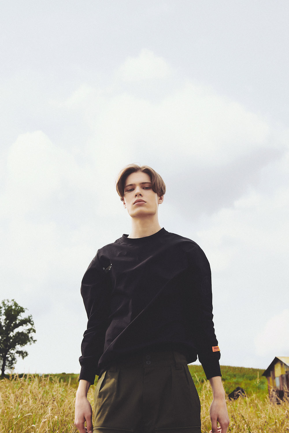 PULLOVER SHIRTS / BLACK