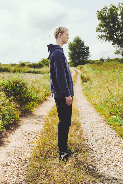 RB RAGLAN HOODIE / NAVY