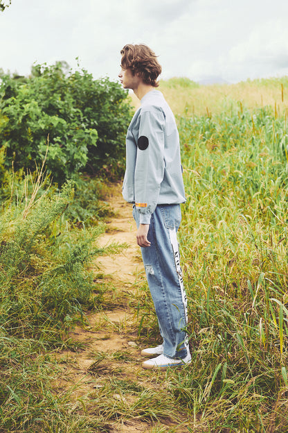 REBORN TWO FACE JEANS / LIGHE BLUE