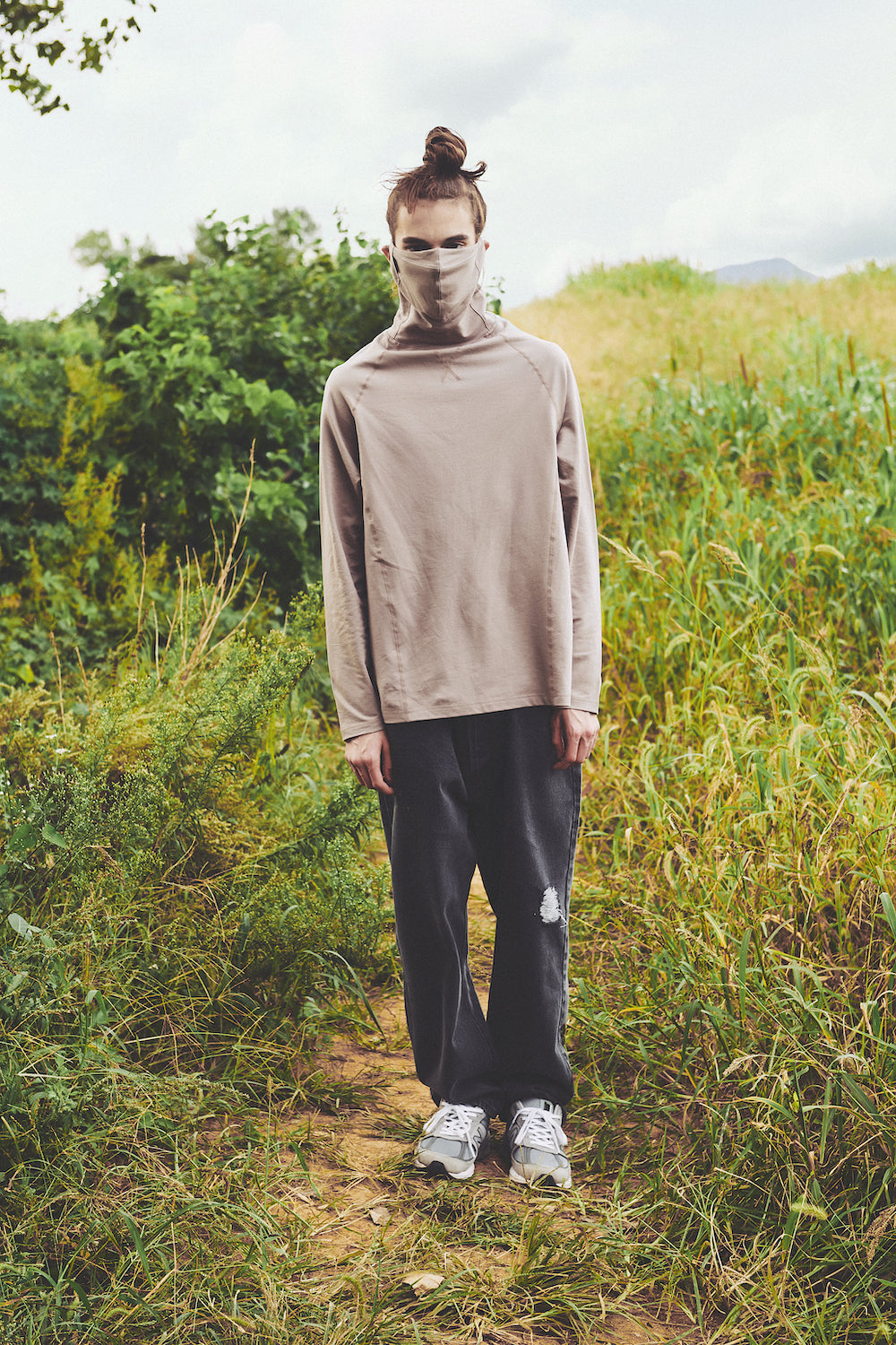 MASK TURTLE NECK / SAND
