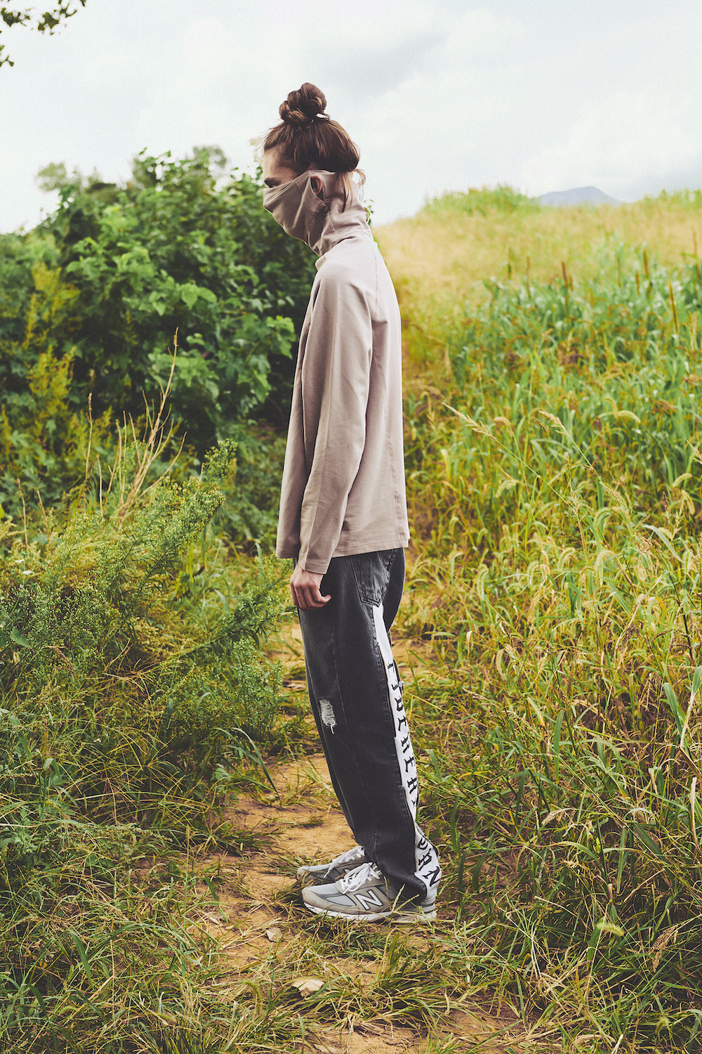 MASK TURTLE NECK / SAND