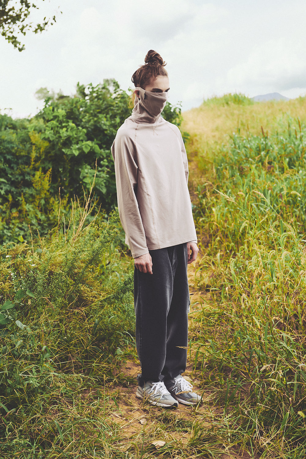 MASK TURTLE NECK / SAND