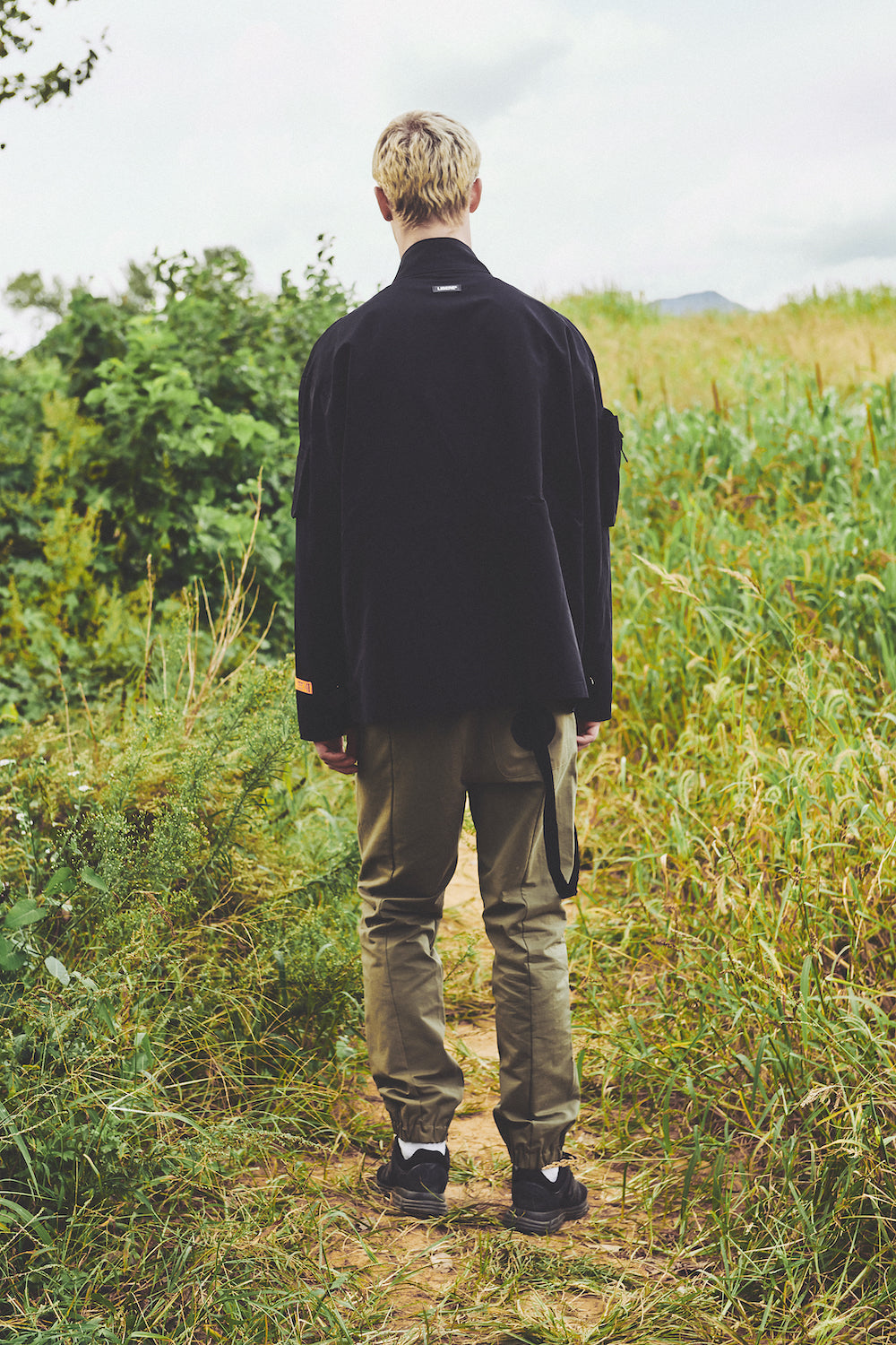 MIL ZIPPER JOGGER PANTS / OLIVE