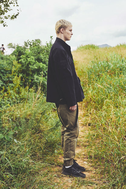 MIL ZIPPER JOGGER PANTS / OLIVE