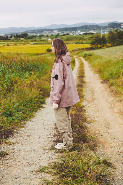 ZIP TRACK PANTS / BEIGE
