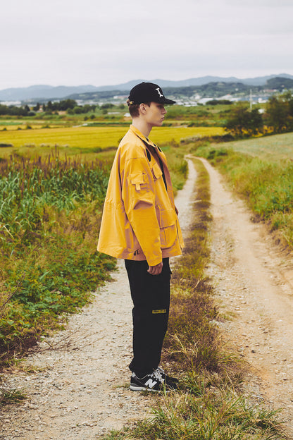 MIL MULTI POCKET JACKET / CAMEL