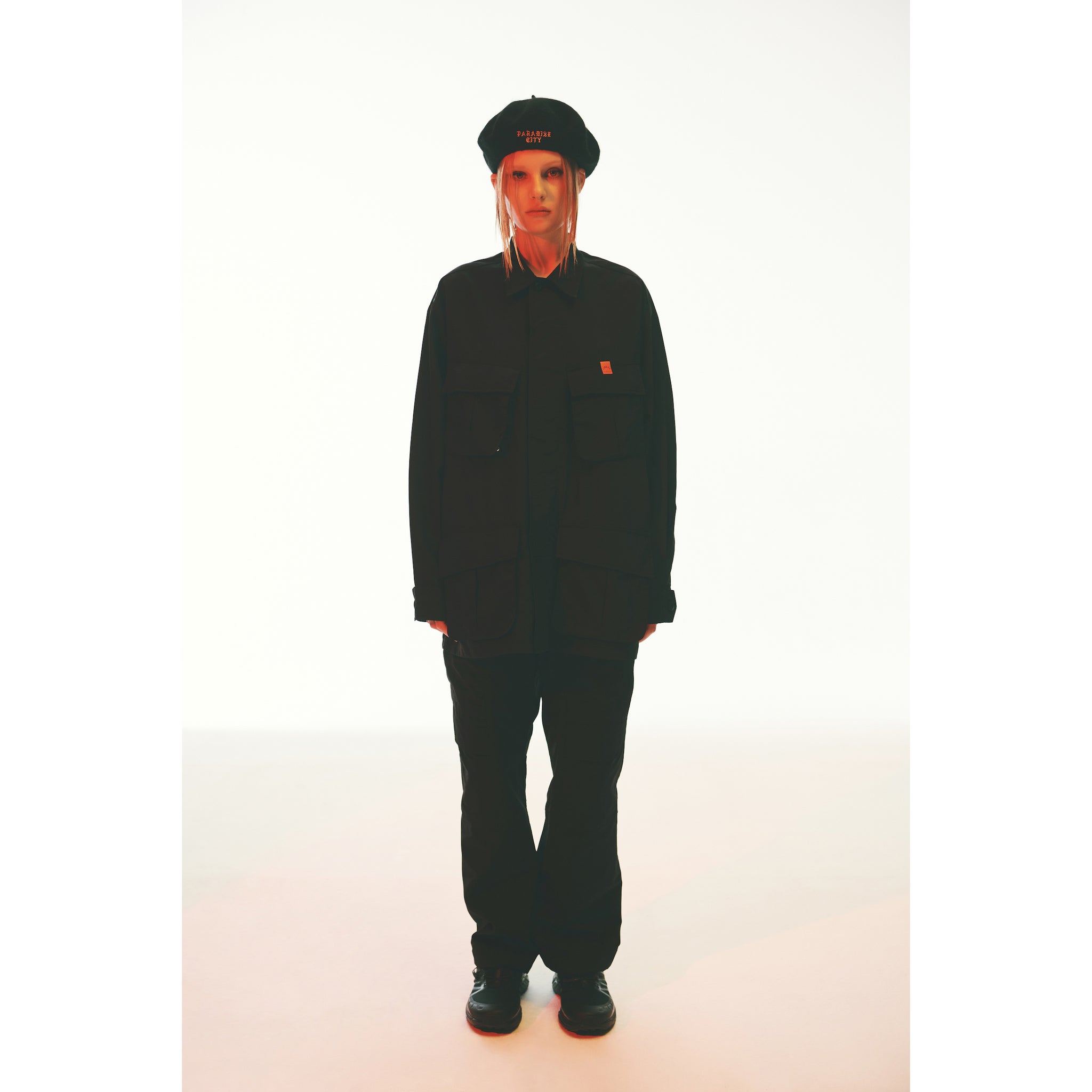 INVISIBLE JUNGLE JACKET / BLACK