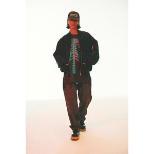 CHUCKLE MA-1 JACKET / BLACK
