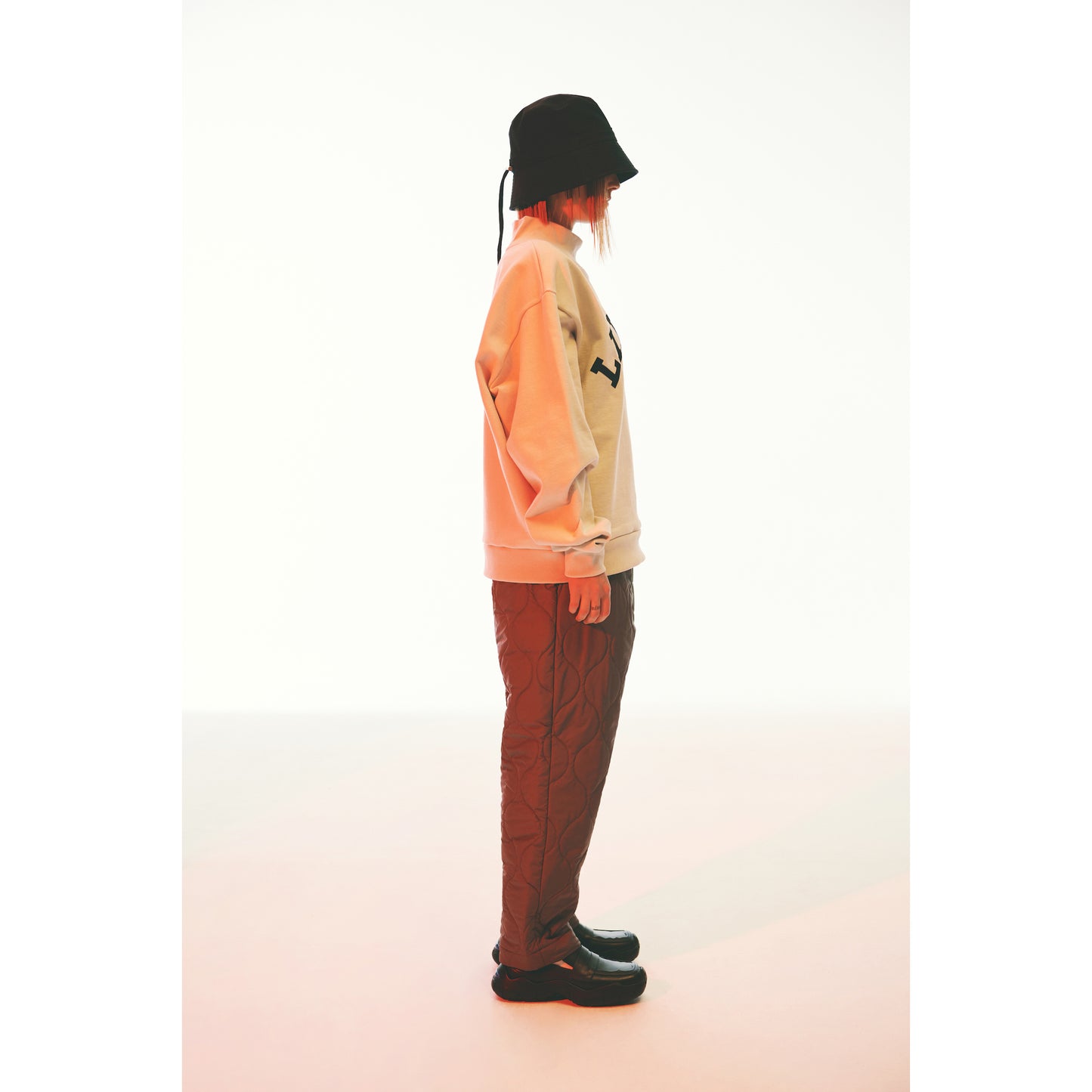 IVY MOCKNECK SWEAT / M GRAY