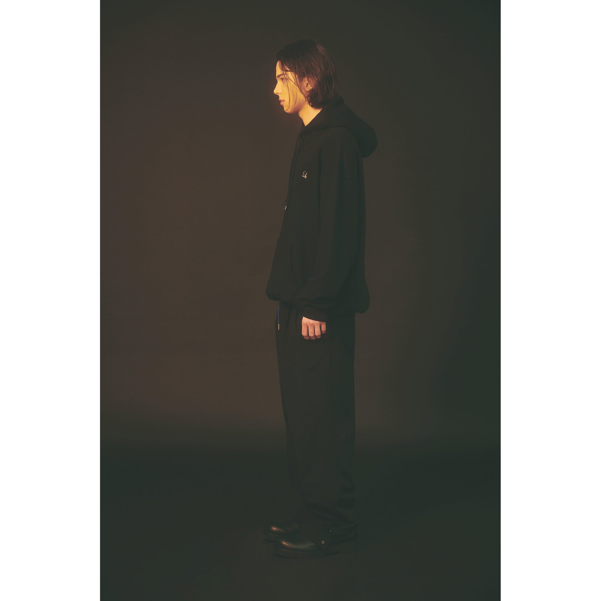 FLOWER HOODIE / BLACK