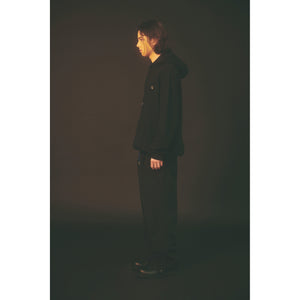 FLOWER HOODIE / BLACK