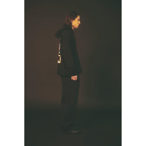 FLOWER HOODIE / BLACK
