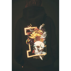 FLOWER HOODIE / BLACK