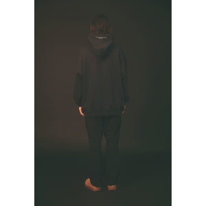 MULTI STRING HOODIE / NAVY