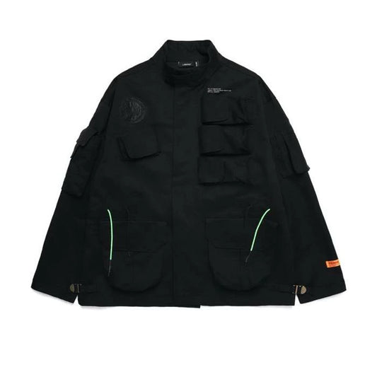 MIL MULTI POCKET JACKET / BLACK