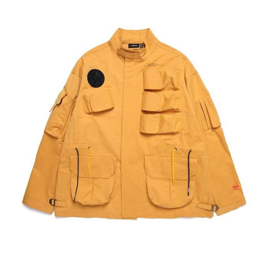 MIL MULTI POCKET JACKET / CAMEL