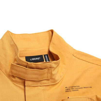 MIL MULTI POCKET JACKET / CAMEL
