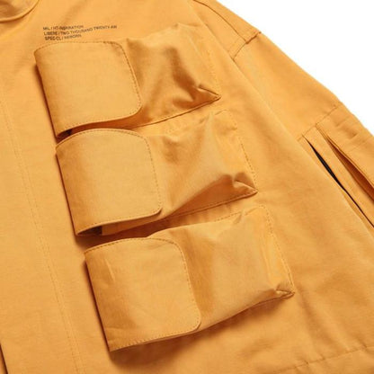 MIL MULTI POCKET JACKET / CAMEL