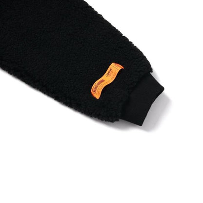 POCKET SHERPA HOOD JACKET / BLACK