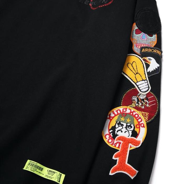 LIMITED WAPPEN SWEATSHIRTS BLACK