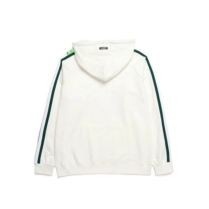 TAPE GYM SWEAT HOODIE / WHITE