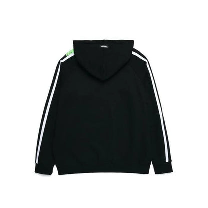 TAPE GYM SWEAT HOODIE / BLACK