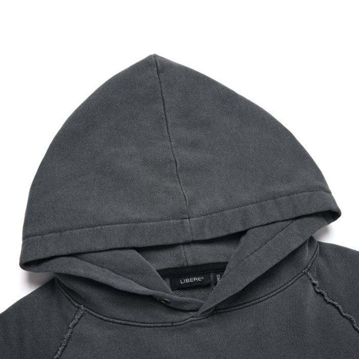 RB RAGLAN HOODIE / BLACK